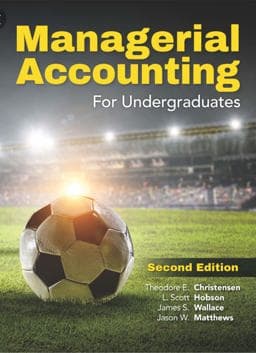 Managerial Accounting for Undergraduates 9781618533098