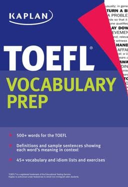 Kaplan TOEFL Vocabulary Prep 9781625233400