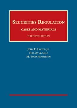 Securities Regulation 9781628102192