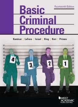 Basic Criminal Procedure 9781634595018