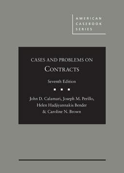 Cases and Problems on Contracts 9781634599092
