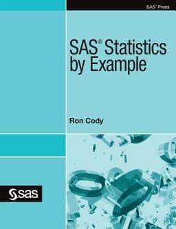 SAS® Statistics by Example 9781635269109