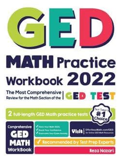 GED Math Practice Workbook 9781637190234