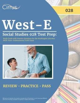 West-E Social Studies 028 Test Prep 9781637983980