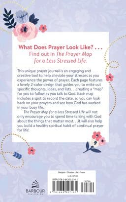 The Prayer Map for a Less Stressed Life 9781643527161