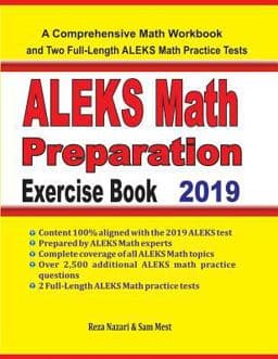 ALEKS Math Preparation Exercise Book 9781646120345