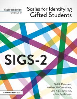Scales for Identifying Gifted Students - Second Edition (SIGS-2) 9781646321773