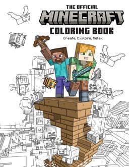 The Official Minecraft Coloring Book: Create, Explore, Relax! 9781647226992