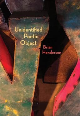 Unidentified Poetic Object 9781771315005