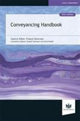 Conveyancing Handbook 9781784461065