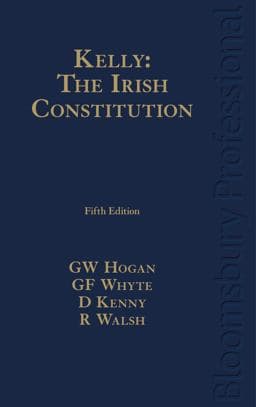Kelly: the Irish Constitution 9781784516673