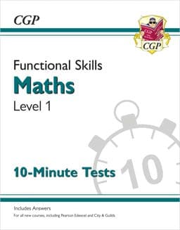 Functional Skills Maths 9781789084849