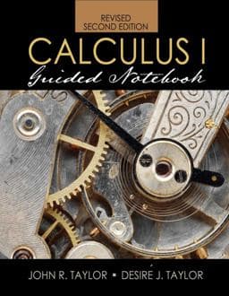 Calculus I Guided Notebook 9781792478352