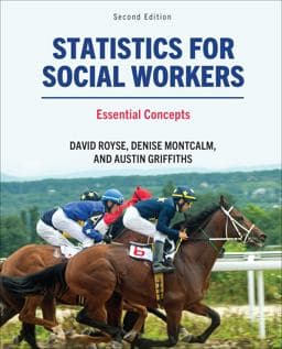 Statistics for Social Workers 9781793510150