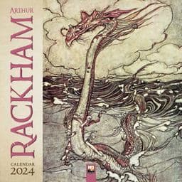 Arthur Rackham Wall Calendar 2024 (Art Calendar) 9781804173626
