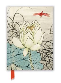 Ashmolean: Ren Xiong: Lotus Flower and Dragonfly (Foiled Journal) 9781839644658