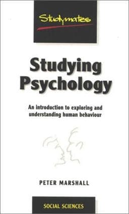 Studying Psychology 9781840251029