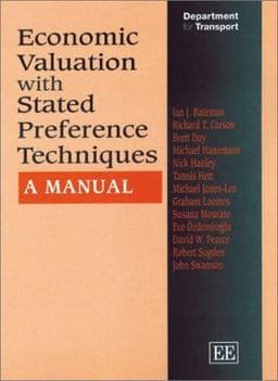 Economic Valuation with Stated Preference Techniques 9781840649192