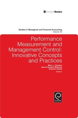 Performance Measurement and Management Control 9781849507240
