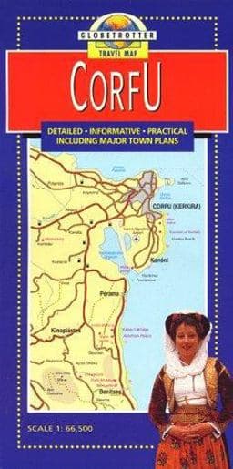 Corfu Travel Map 9781853684548