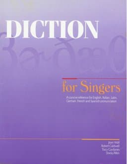 Diction for Singers 9781877761515