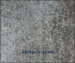 Donald Judd 9781878283757