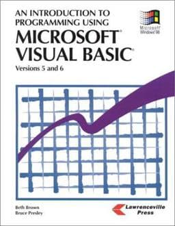 An Introduction to Programming Using Microsoft Visual Basic 9781879233201