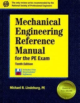 Mechanical Engineering Reference Manual for the PE Exam 9781888577136