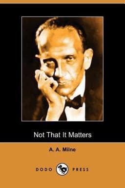 Not That it Matters 9781905432899