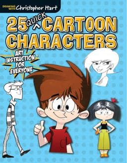25 Quick Cartoon Characters 9781942021148