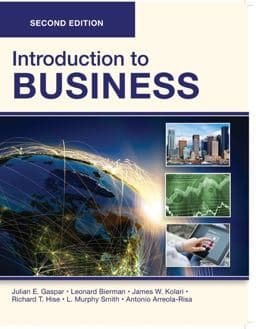 INTRODUCTION to BUSINESS, Second Edition (Paperback-4C) 9781942041191