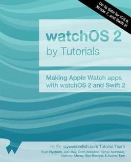 Watchos 2 by Tutorials 9781942878124