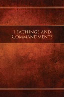 Teachings and Commandments 9781951168063