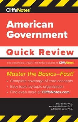 CliffsNotes American Government 9781957671635