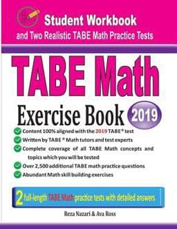 TABE Math Exercise Book 9781970036367
