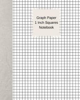 Graph Paper 1/4 Inch Squares Notebook 9781985837690