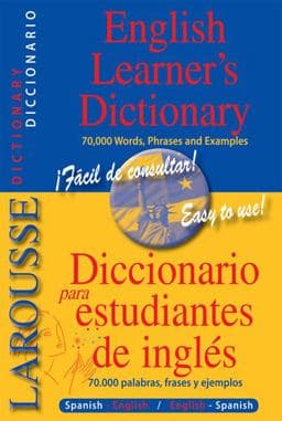 Larousse English Learner's Dictionary 9782035410375
