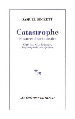 Catastrophe et Autres Dramaticules 9782707310873
