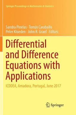 Differential and Difference Equations with Applications 9783030092870