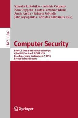 Computer Security 9783030127855