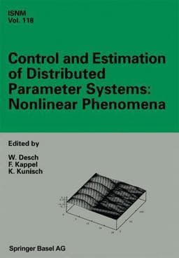 Control and Estimation of Distributed Parameter Systems 9783034896665