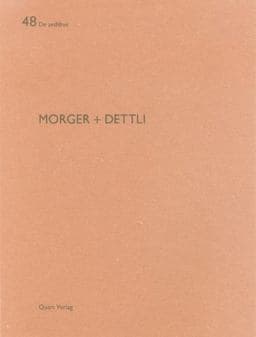 Morger + Dettli 9783037610497