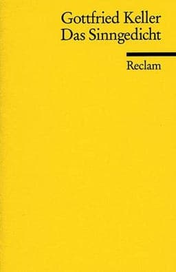 Das Sinngedicht 9783150061930