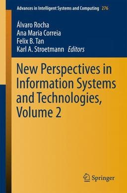 New Perspectives in Information Systems and Technologies, Volume 2 9783319059488