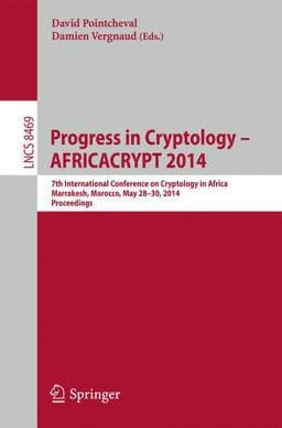 Progress in Cryptology - AFRICACRYPT 2014 9783319067346