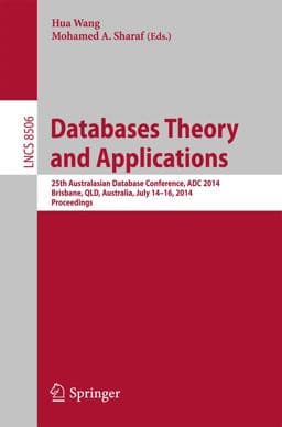 Databases Theory and Applications 9783319086088