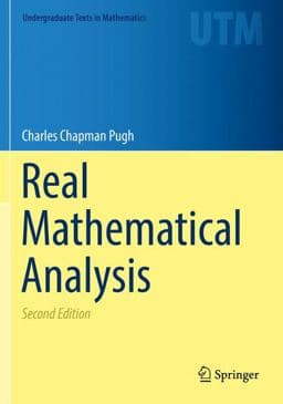 Real Mathematical Analysis 9783319177717