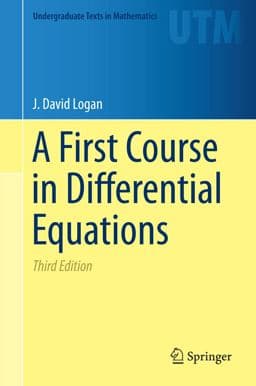A First Course in Differential Equations 9783319178523