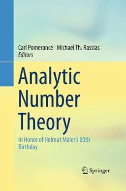 Analytic Number Theory 9783319355511