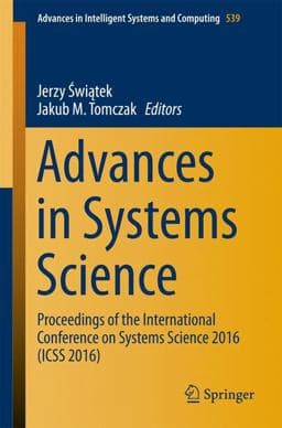 Advances in Systems Science 9783319489445
